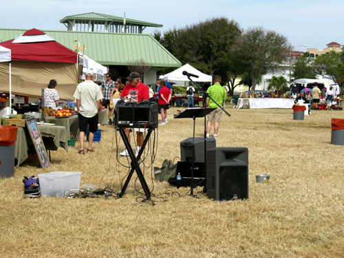 the treasure island open air market karaoke machine